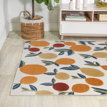 Limone Bold Lemon High-low Indoor/outdoor Area Rug